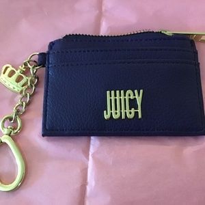 Juicy Couture Navy Juicy ID wallet